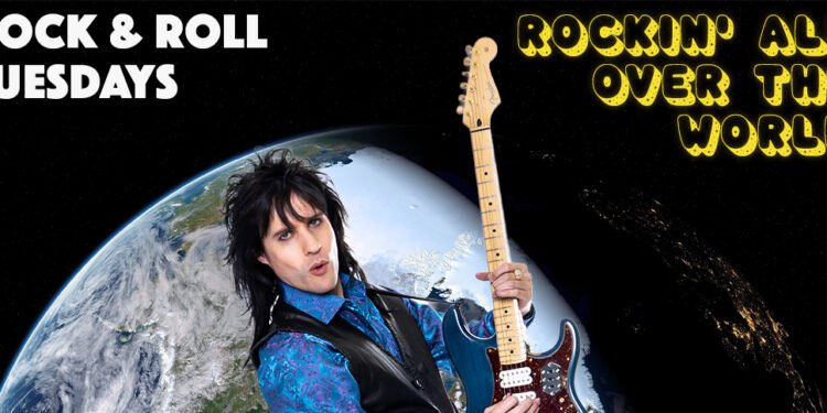 Rocky Kramer’s Rock & Roll Tuesdays Presents   “Rockin’ All Over The World” On Tuesday, July 7th, 2026 7 PM PT on Twitch